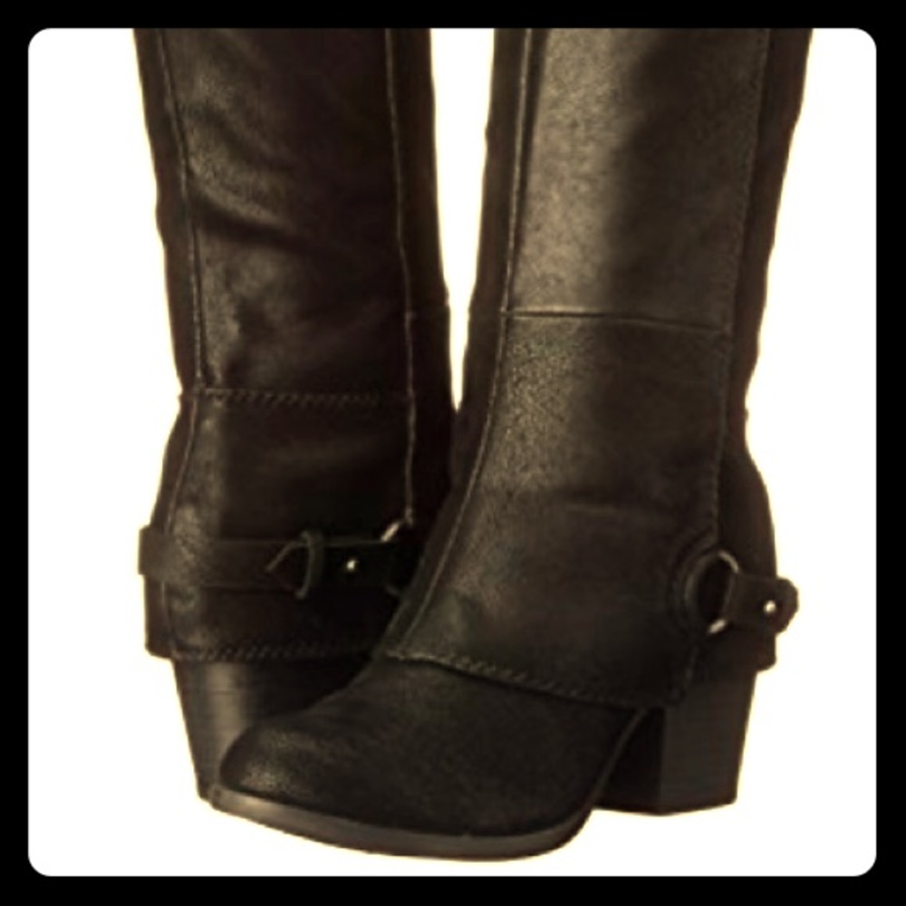 Fergalicious Lexy Western knee high boots